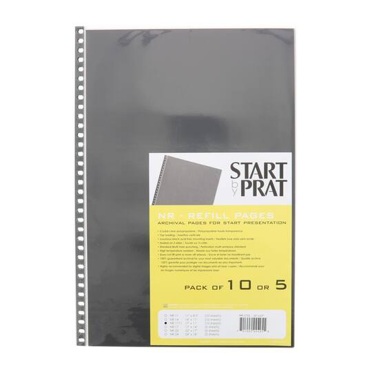 Prat 11" x 17" Archival Page Protectors, 10ct. Michaels